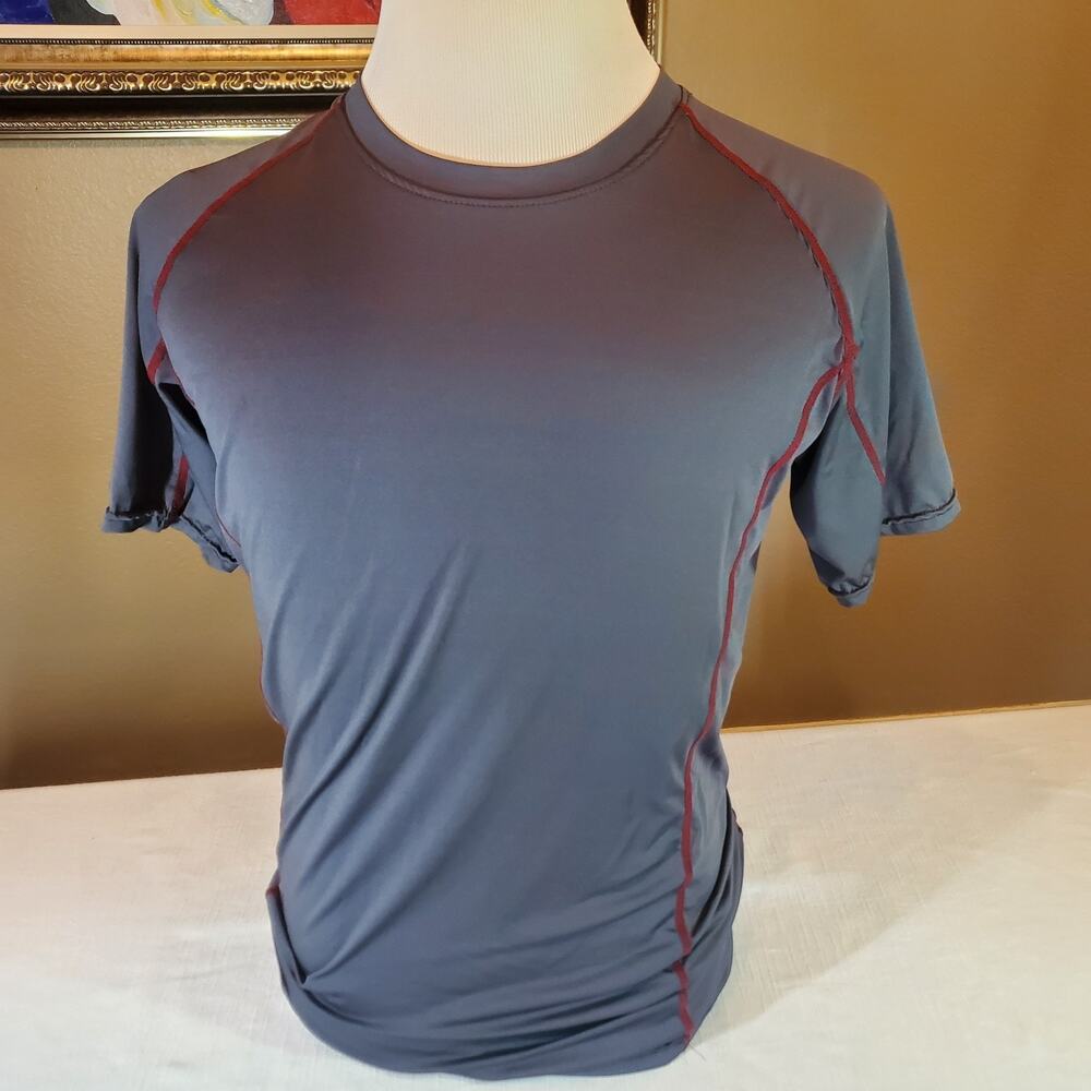 Real Essentials Womens 2XL Short Sleeve Activewear Shirt Athletic Workout Top